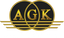 Logotipo AGK Corretora de Câmbio
