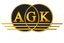 Logotipo AGK Corretora de Câmbio